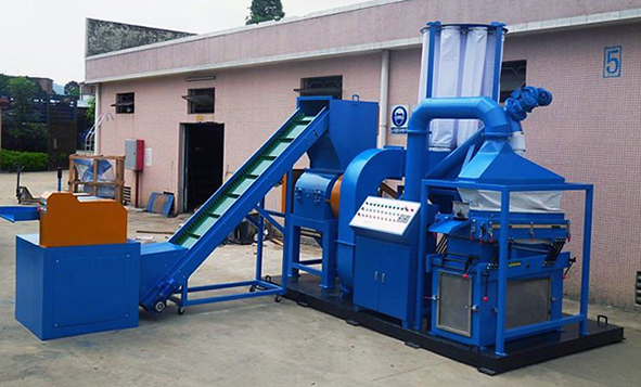 Copper granulator machine